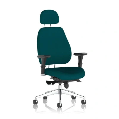 Image of Chiro Plus Bespoke Colour Stevia Blue With Headrest
