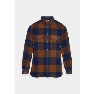 Image of Fjallraven Men&#039;s Canada M Long Sleeved T Shirt, Brown, L 90631