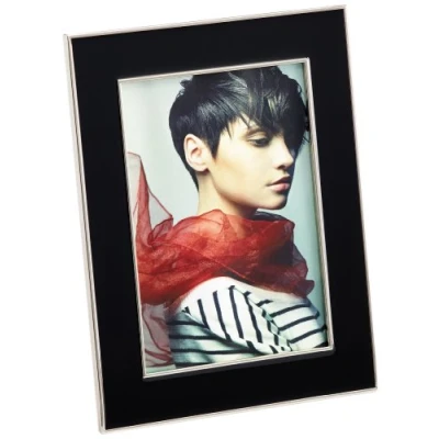 Image of walther Design Picture Frame Black 13 x 18 cm Mathis Portrait VA318B