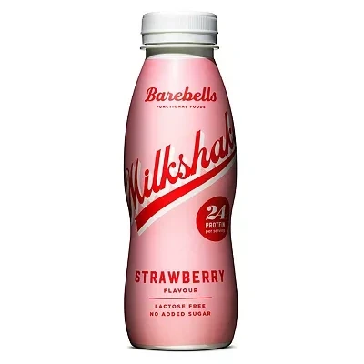 Image of Barebells Strawberry Milkshake 330ml