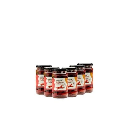 Image of Cooks &amp; Co Red Chillies 300g (Pack of 6)
