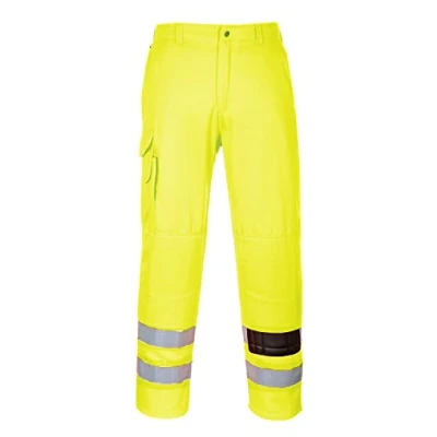 Image of Mens Hi Vis Combat Trousers Yellow 4XL
