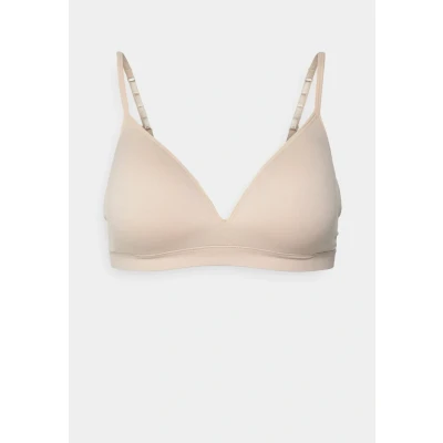 Image of Lindex SOFT Seamless Tshirt bra, Women&#039;s, Size: 36AA, Beige