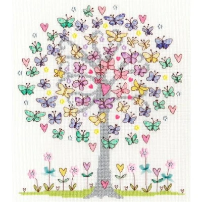 Image of Bothy Threads Cross Stitch Kit Love Spring