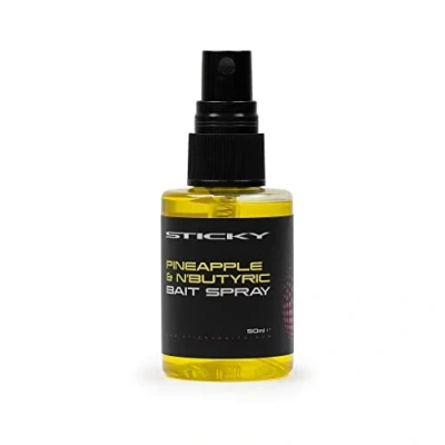 Image of Sticky Baits Bait Spray 50ml Bottle Flavouring: Pineapple and NButyric Acid