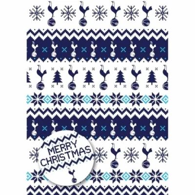Image of Tottenham Hotspur FC Xmas Gift Wrap