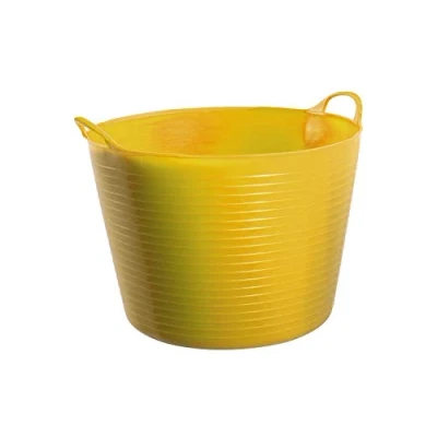 Image of Perry Equestrian Garden Trug/Flexi Tub, 42 Litre, Yellow