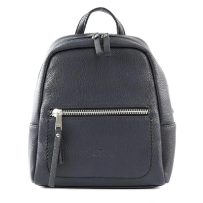 Image of TOM TAILOR Women&#039;s Tinna Backpack (Pack of 1), blue, 22,5x12,5x27, casual