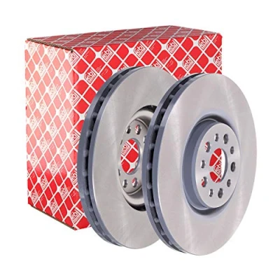 Image of 424978 Brake disc FEBI BILSTEIN 43917 Front Axle 309,8mm 32mm 5 Hole 98mm internally vented Coated CITROËN: C8 II, PEUGEOT: 807 MPV, FIAT: Ulysse II