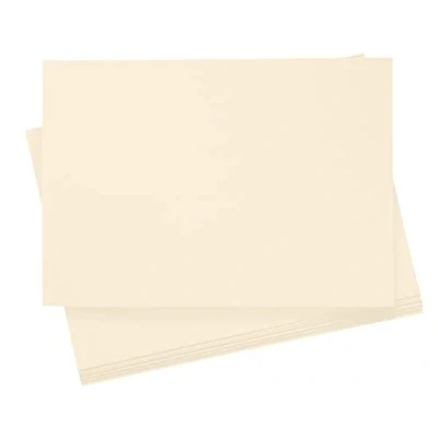 Image of 20 Ivory A4 180gsm Card Sheets for Crafts