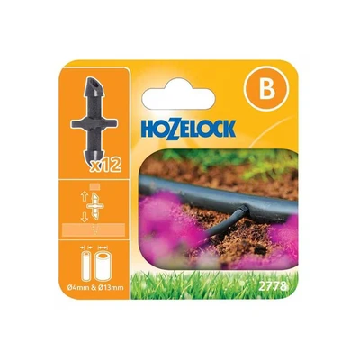 Image of Hozelock Straight Connector 4mm, 12 Pack