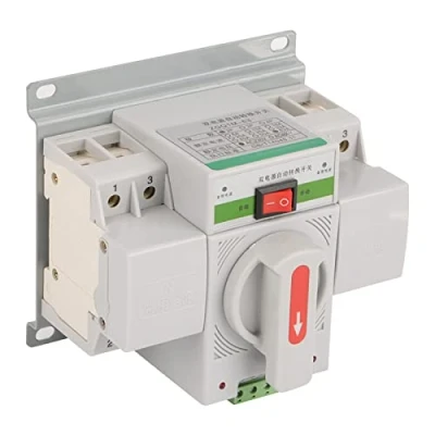 Image of Automatic Transfer Switch Circuit Breaker Dual Electronic Power Generator Changeover 220V 63A 2P (#1)