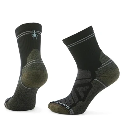 Image of Smartwool Men&#039;s Women&#039;s Hike Full Cushion Crew Socks Hiking Socks, Noir,