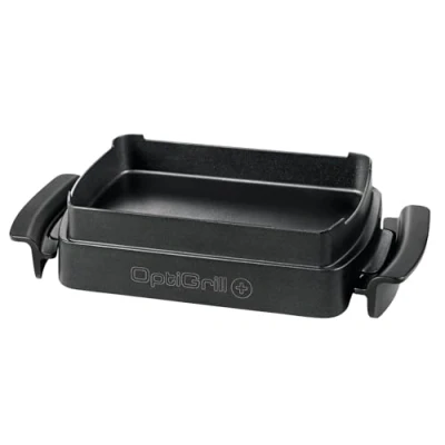 Image of Tefal XA722870 OptiGrill Snacking and Baking Accessory, Black Compatible with OptiGrill+