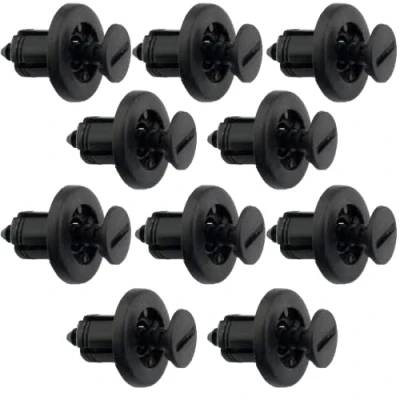 Image of Auto Trim Clips 0151500QAB Bumper and Wheel Arch Retainer Fastener 10 Pieces