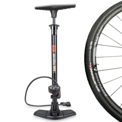 Image of Heyner AerostarPro Hand Air Pump Tyre Inflator For Bike Car 11 Bar 160 Psi Presta Shrader H216200