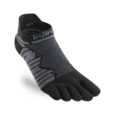 Image of Injinji Ultra Run No Show Onyx Size : 47+