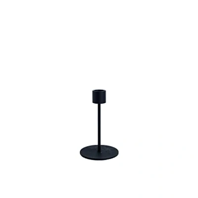 Image of Candlestick 13 cm Black