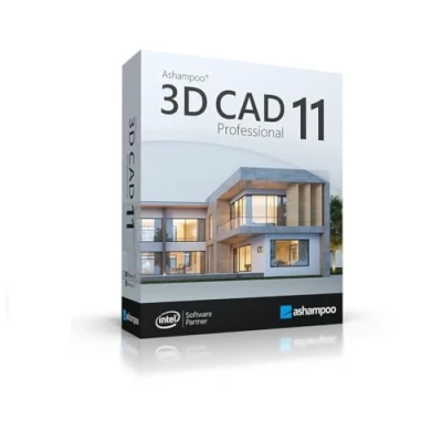 Image of Home design and 3D construction software compatible with Windows 11, 10, 8.1, 7 planning from blueprints to interior CAD 9 Professional