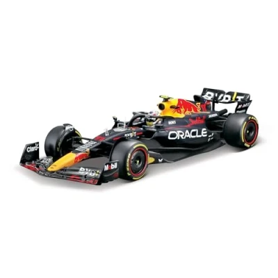 Image of May Cheong B18 28030V Bburago Formula 1 RED Bull RB19 2023 with Helmet Verstappen 1:24 Scale Die Cast Collectible Race Car F1, Multiple