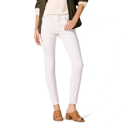Image of Amazon Essentials Women&#039;s Mid Rise Skinny Jean, White, 12 Long