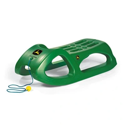 Image of Rolly S2620016 John Deere Snow Cruiser Sled, Green, One Size