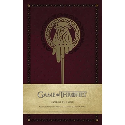 Image of Game of Thrones: Hand the King Hardcover Ruled Journal