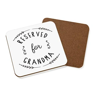 Image of Reserved for Grandma Coaster Drinks Mat