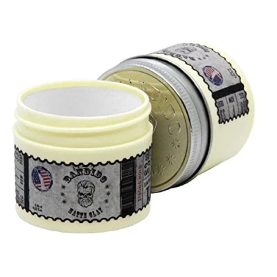 Image of Bandido Hair Styling Pomade Wax Oil Based Natural Matt Look Matte Clay 125 ml