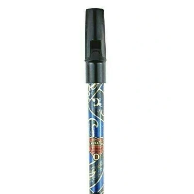 Image of Generation Boho Model Designer English Tin Penny Whistle in D Gift Pack (Green, Blue, Red, Black) (Blue)