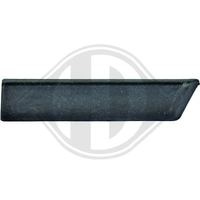 Image of 09117229, 1103144, 90511425, 9117229 Trim /Protection Strip, wing DIEDERICHS 1804424 Right Front black