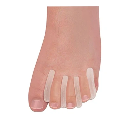 Image of Gel Toe Separators Spreaders Pressure Relief from Friction Pain Realign and Prevent Toes Turning Inwards Aids Overlapping,Toe Drift Nail Issues Latex Free Medium Pk of 15
