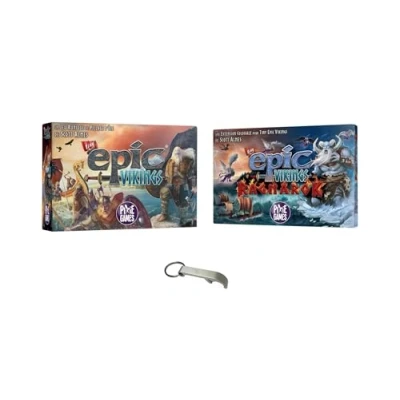 Image of Tiny Epic Vikings Set + Ragnarok Extension 1 Blumie Decals (Vikings Extension)