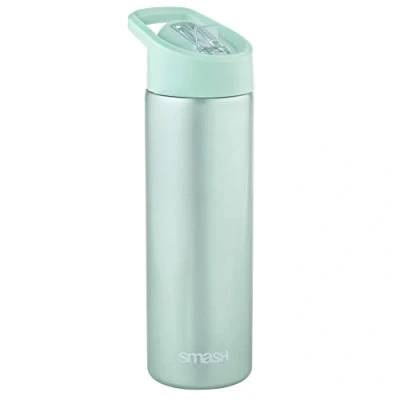 Image of Gloss Stainless Steel Sipper Drink Bottle Aqua 750ml