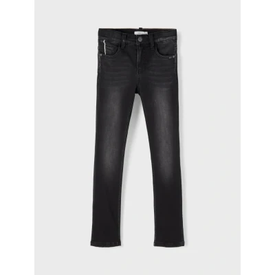 Image of Name it Nkmtheo PANT Jeans Skinny Fit for kids, Size: 5y, Black denim