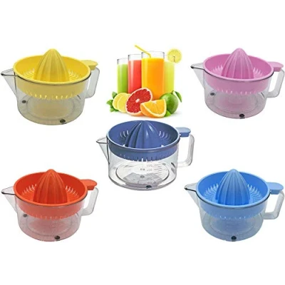Image of in 5 Colors Manual Fruit JUICER Hand Press Juice JUG Citrus Lemon Lime Orange Squeezer