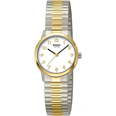 Image of Boccia Men Analog Quartz Watch with Titanium Strap 3318 03