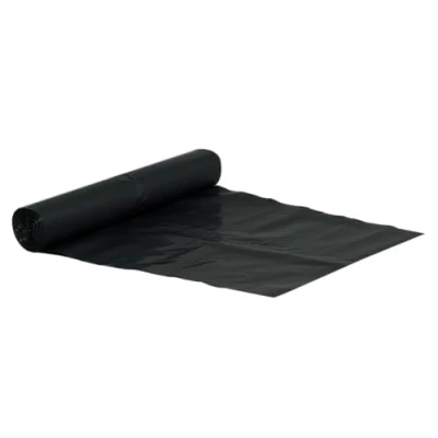 Image of Abena Black Bin Bags 100 litres Roll of 10 Heavy Duty Garbage for Bins Liners Suitable use in Households, Gardens, Offices, Industries, Food Vendors and More.