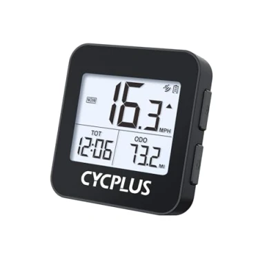 Image of CYCPLUS G1 Wireless GPS Bike Computer with Backlight IPX6 Waterproof Bicycle Speedometer Odometer Cycling