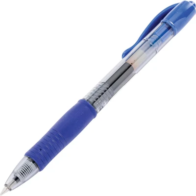 Image of Pilot G207 Retractable Gel Rollerball 0.7 mm Tip (Box of 12) Blue