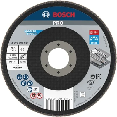 Image of Bosch 2608606924 93 x 186 mm Sanding Sheets for Orbital Sanders