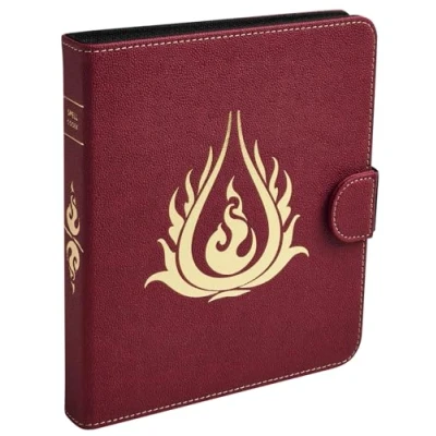 Image of Dragon Shield Spell Codex Blood Red