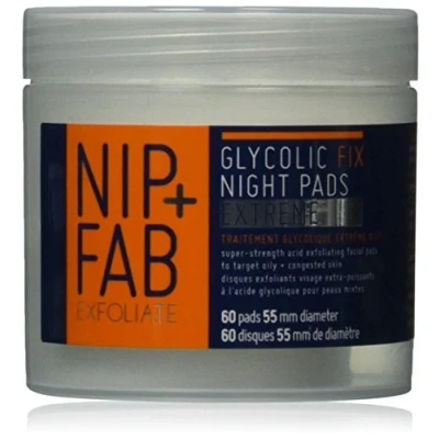 Image of Nip+Fab Glycolic Fix Night Pads 60 packs extreme
