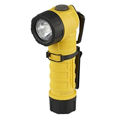 Image of Streamlight 88831 PolyTac 90 LED Right Angle Polymer Flashlight, Yellow 170 Lumens