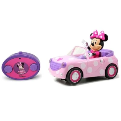 Image of Simba 253074001 Disney Minnie Mouse Remote Control Roadster in Pink 1:24