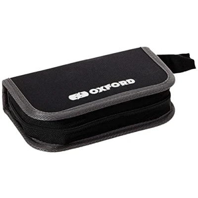 Image of Oxford OX770 Bike Tool Kit Pro Repair Your Motorbike, Motorcycle or Scooter On the Move , Black