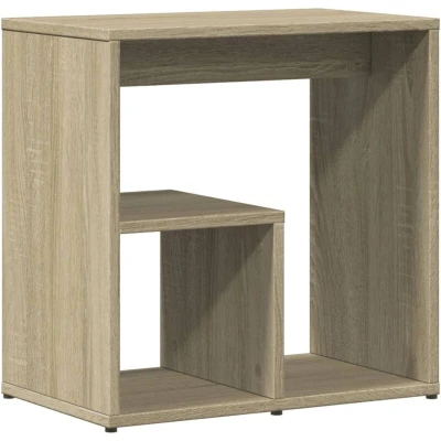 Image of vidaXL Side Table Sonoma Oak 50x30x50 cm Engineered Wood