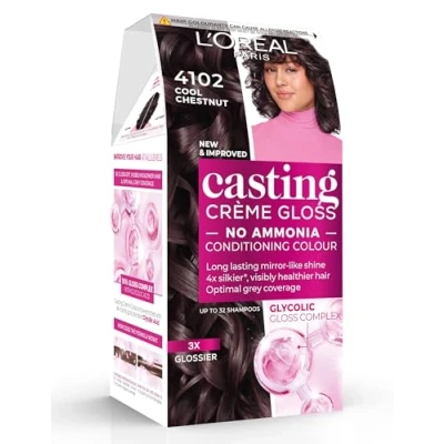 Image of L&#039;Oreal Casting Creme Gloss 4102 Cool Chestnut