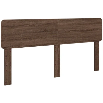 Image of vidaXL Headboard with Brown Oak 180 cm Engineered wood