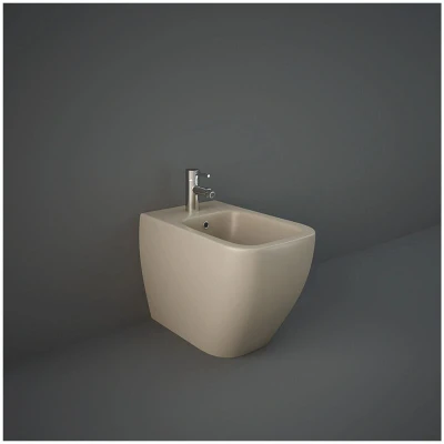 Image of RAK Ceramics Feeling Back to Wall Bidet Cappuccino MP18514A